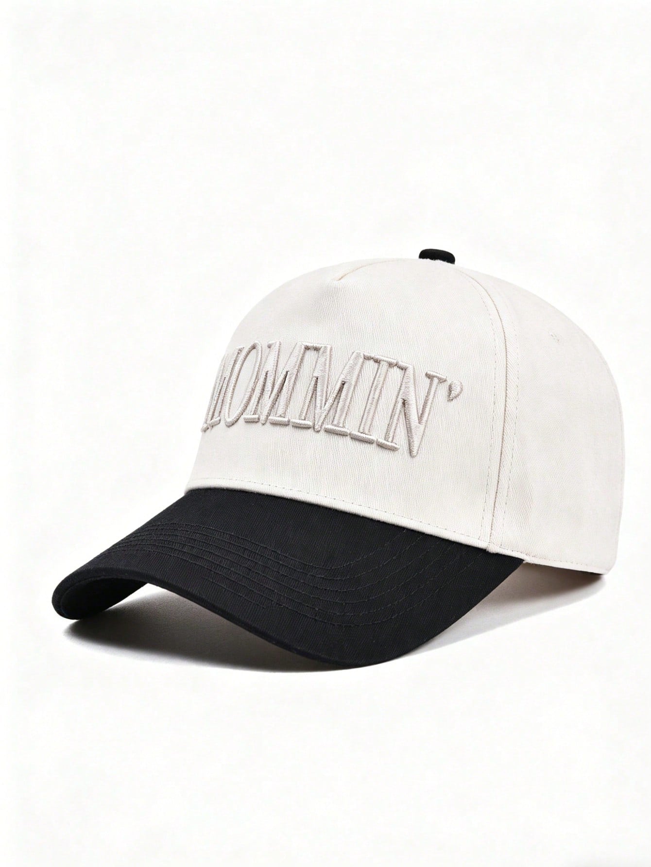 Embroidered Mommin Retro Canvas Baseball Cap