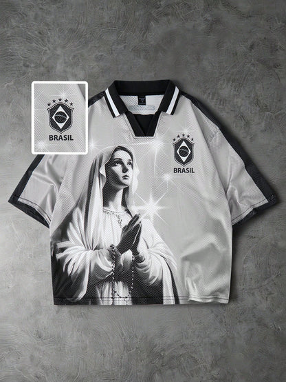 Men's World Cup Virgin Mary Soccer Jersey