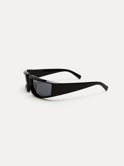Women's Y2K Wrap Around Music Festival Sunglasses