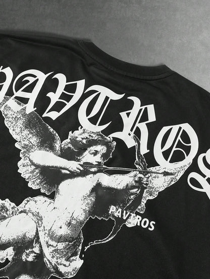 Men's Casual Cupid Graphic Loose Tank