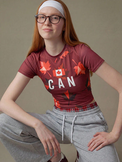 Canada 2026 World Cup Women's Crop Soccer Jersey
