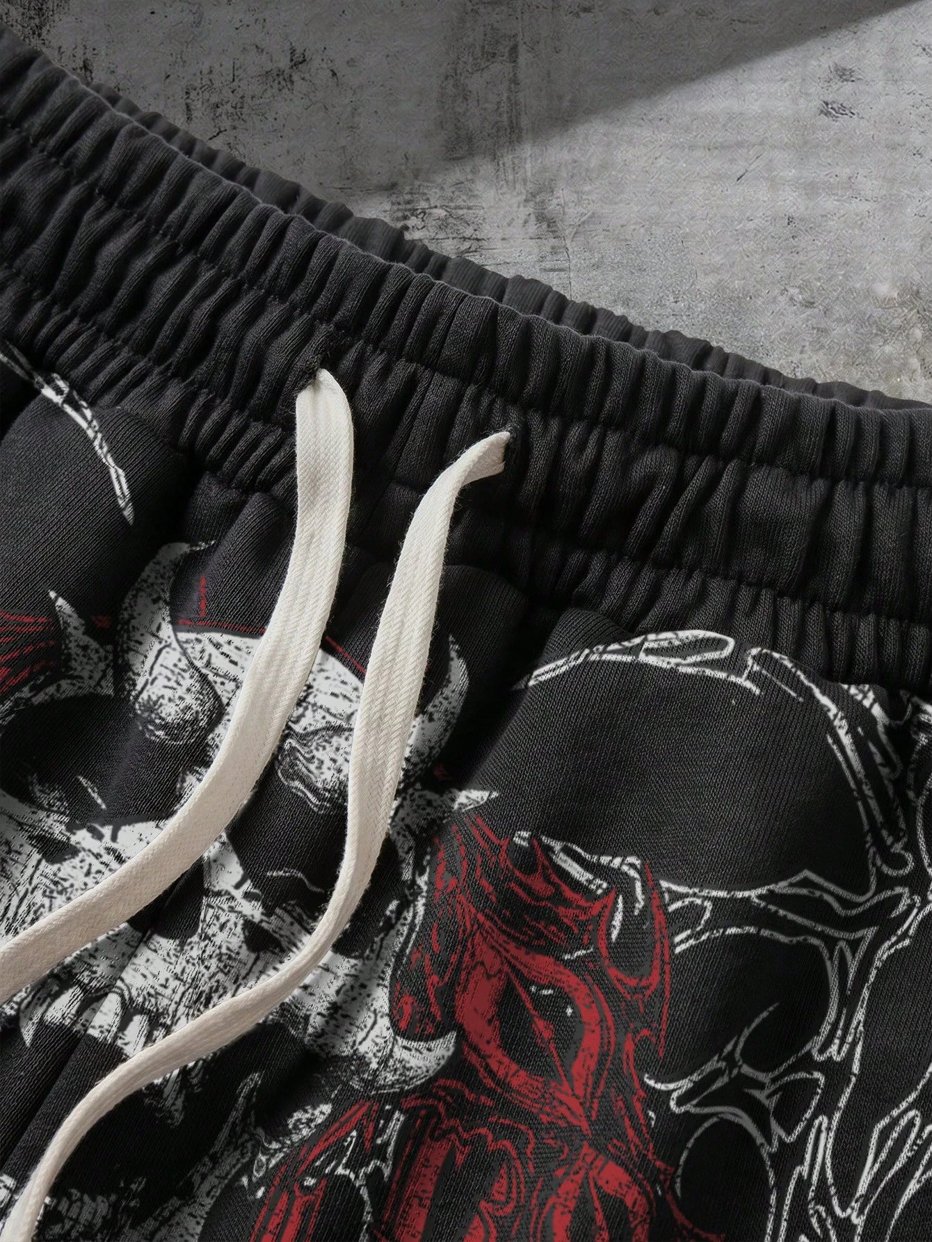 Men's Color Block Printed Summer Shorts