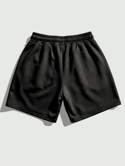 Men's Color Block Printed Summer Shorts