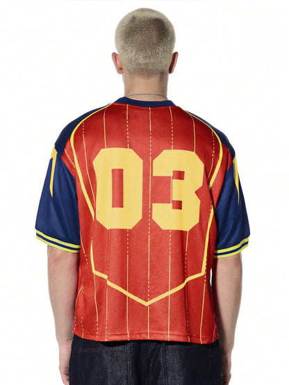 Men's Varsity Football Jersey T-Shirt