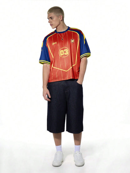 Men's Varsity Football Jersey T-Shirt