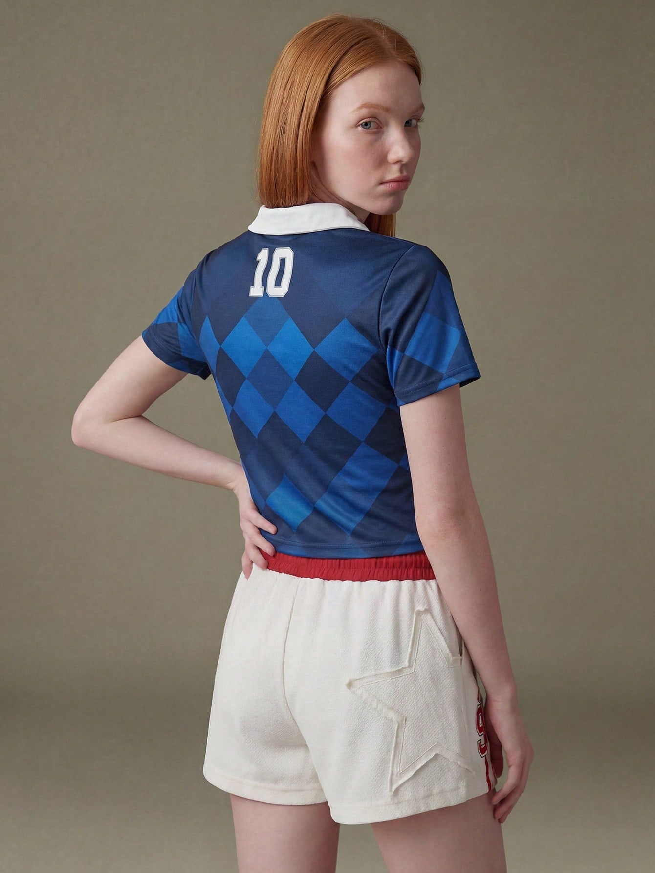 France 2026 World Cup Women's Cropped Soccer Tee