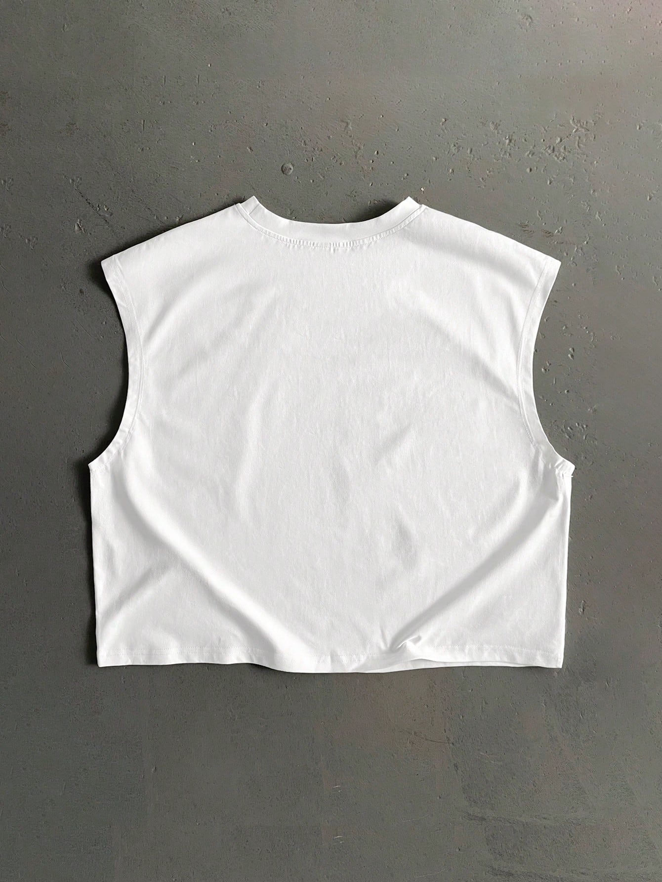 Retro American Landscape Cropped Tank Top