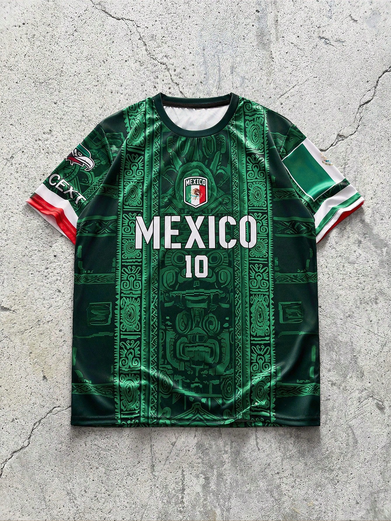 Mexico 2026 World Cup Soccer Jersey Mayan Shirt
