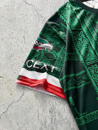 Mexico 2026 World Cup Soccer Jersey Mayan Shirt