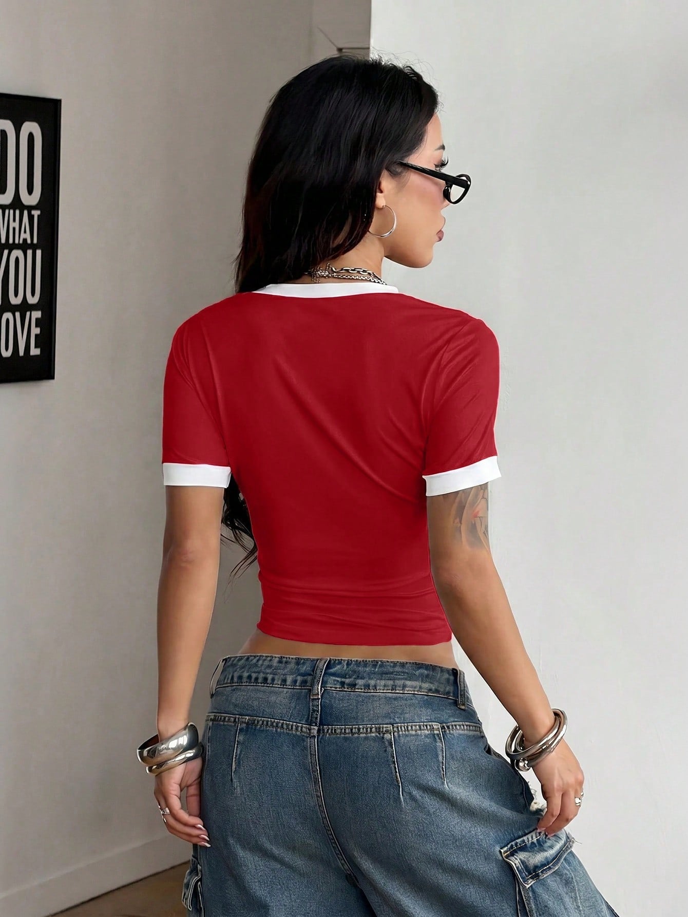 Women Y2K Brazil Graphic T-Shirt