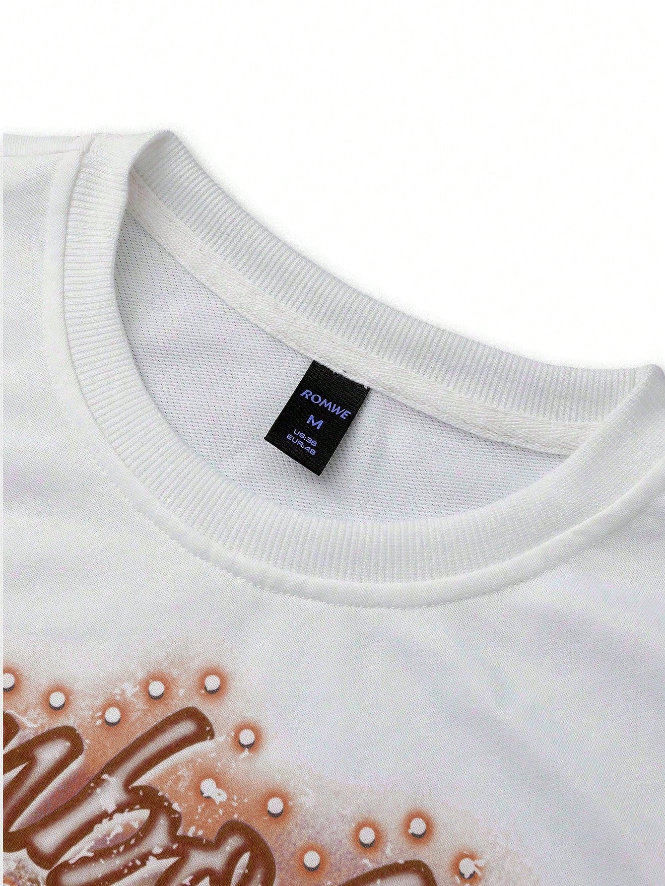 Men Minimalist Printed Long Sleeve Sweatshirt