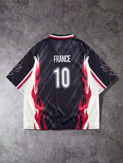 Men's World Cup Soccer Jersey Casual Tee