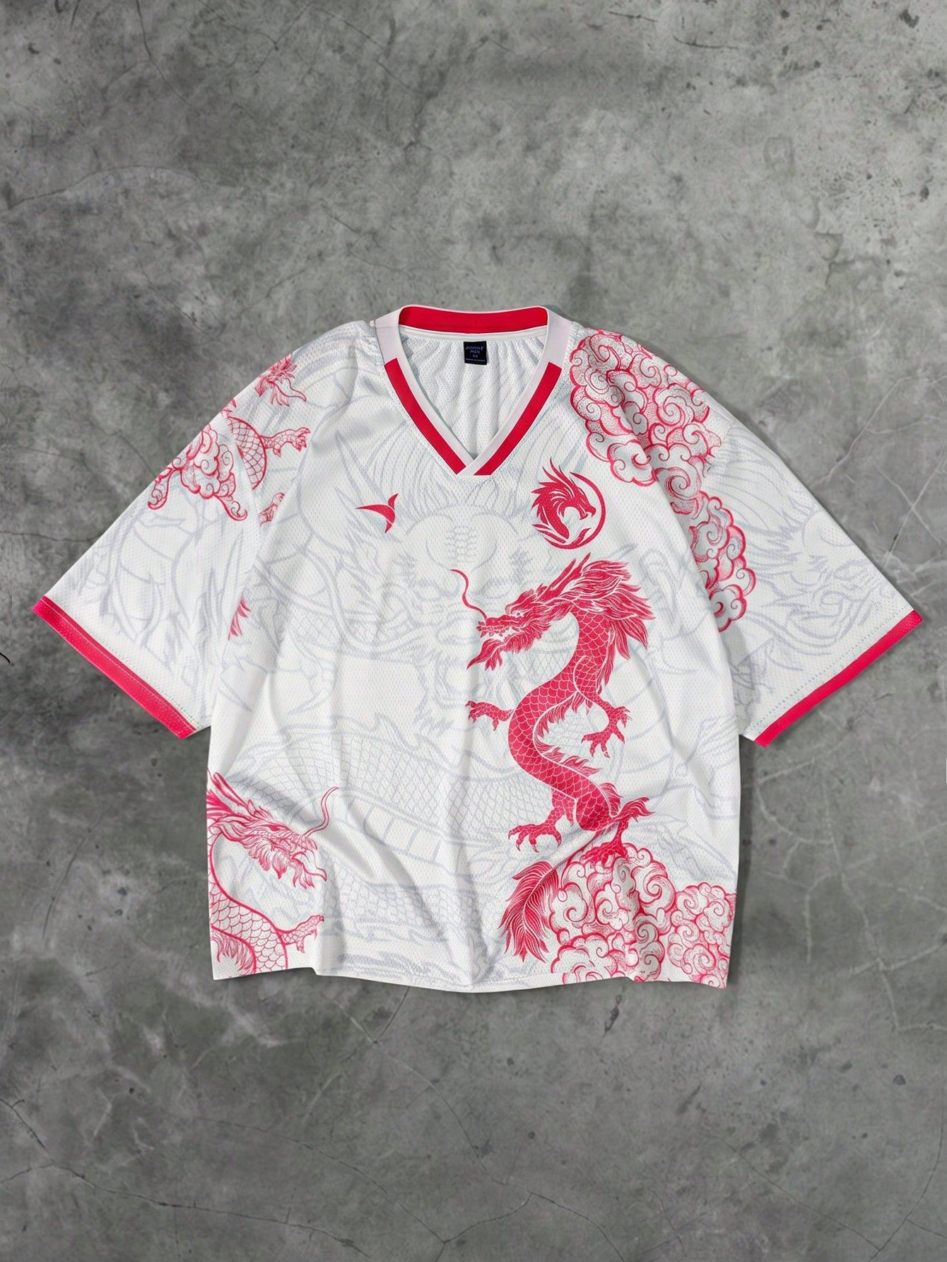 Men's Chinese Dragon World Cup Football Tee