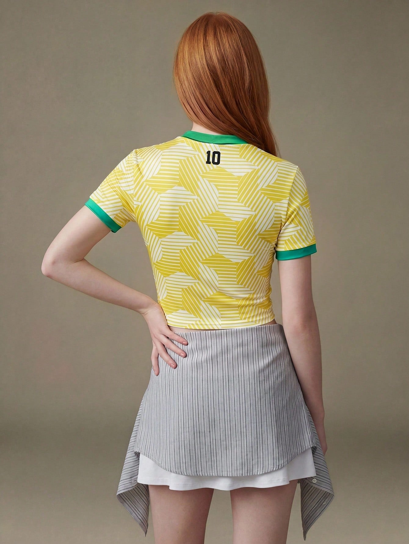 Brazil 2026 World Cup Crop Top Soccer Jersey