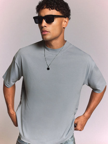 Sumwon Cherub Angel Boxy Crop Graphic Tee