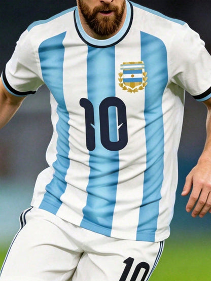 Argentina No 10 World Cup Soccer Jersey