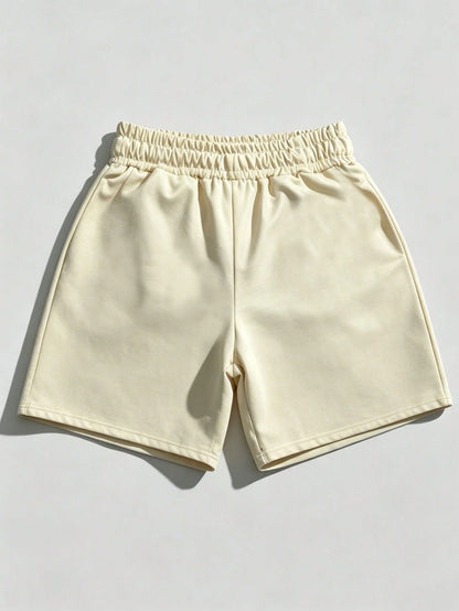 Oil Painting Digital Print Men Casual Shorts