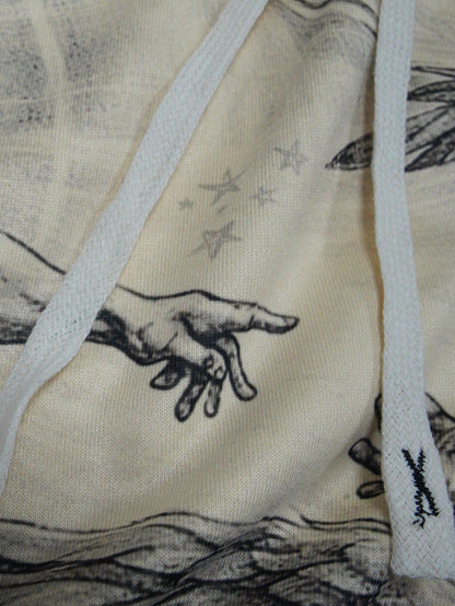 Oil Painting Digital Print Men Casual Shorts