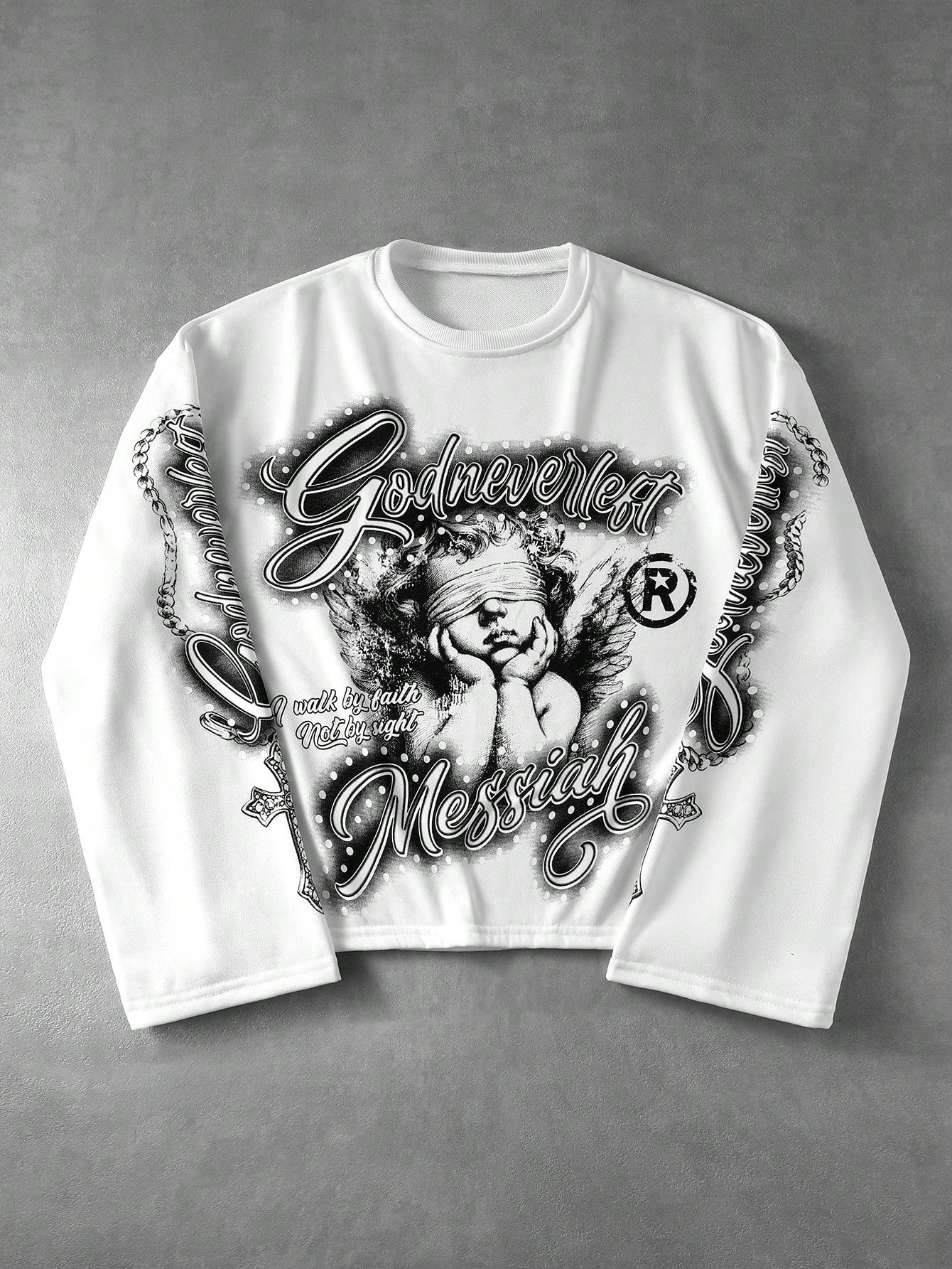Men Street Life Printed Long Sleeve Shirt