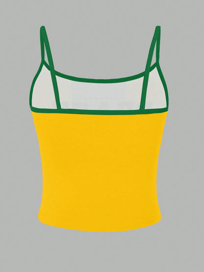 Women Brazil 2026 Football Graphic Camisole Top