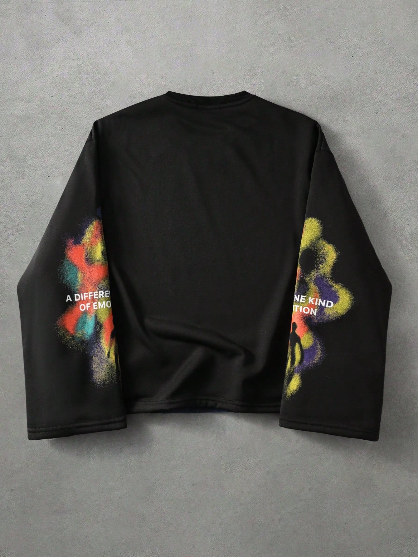 Street Life Loose Fit Men's Printed Long Sleeve Tee