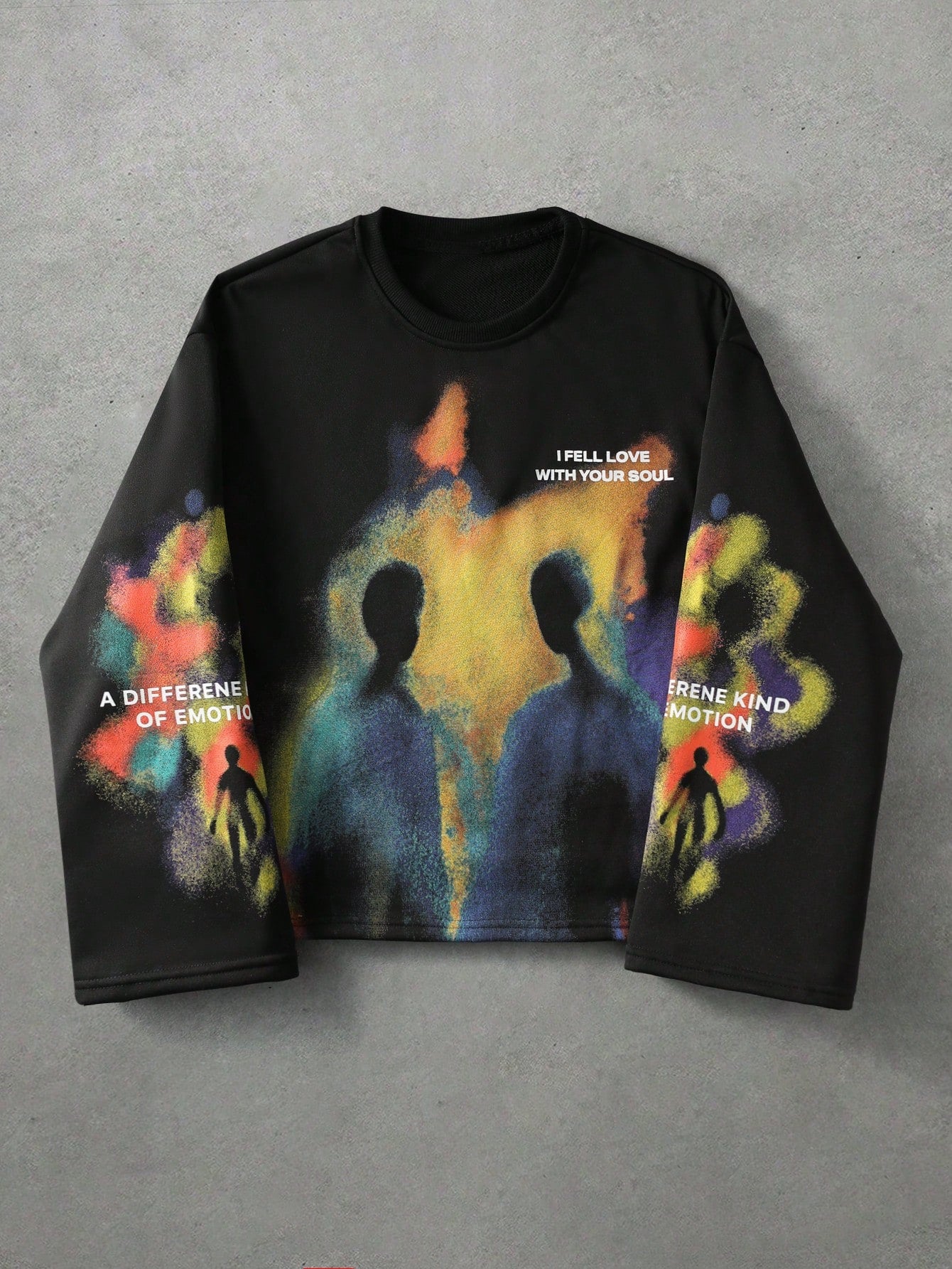 Street Life Loose Fit Men's Printed Long Sleeve Tee