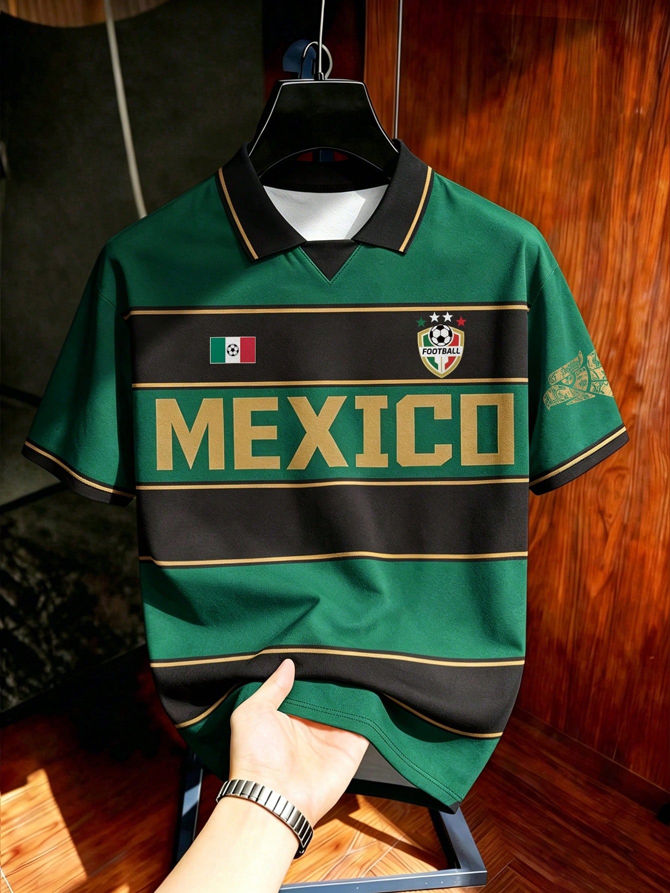 Mexico National Soccer Jersey Fan Top
