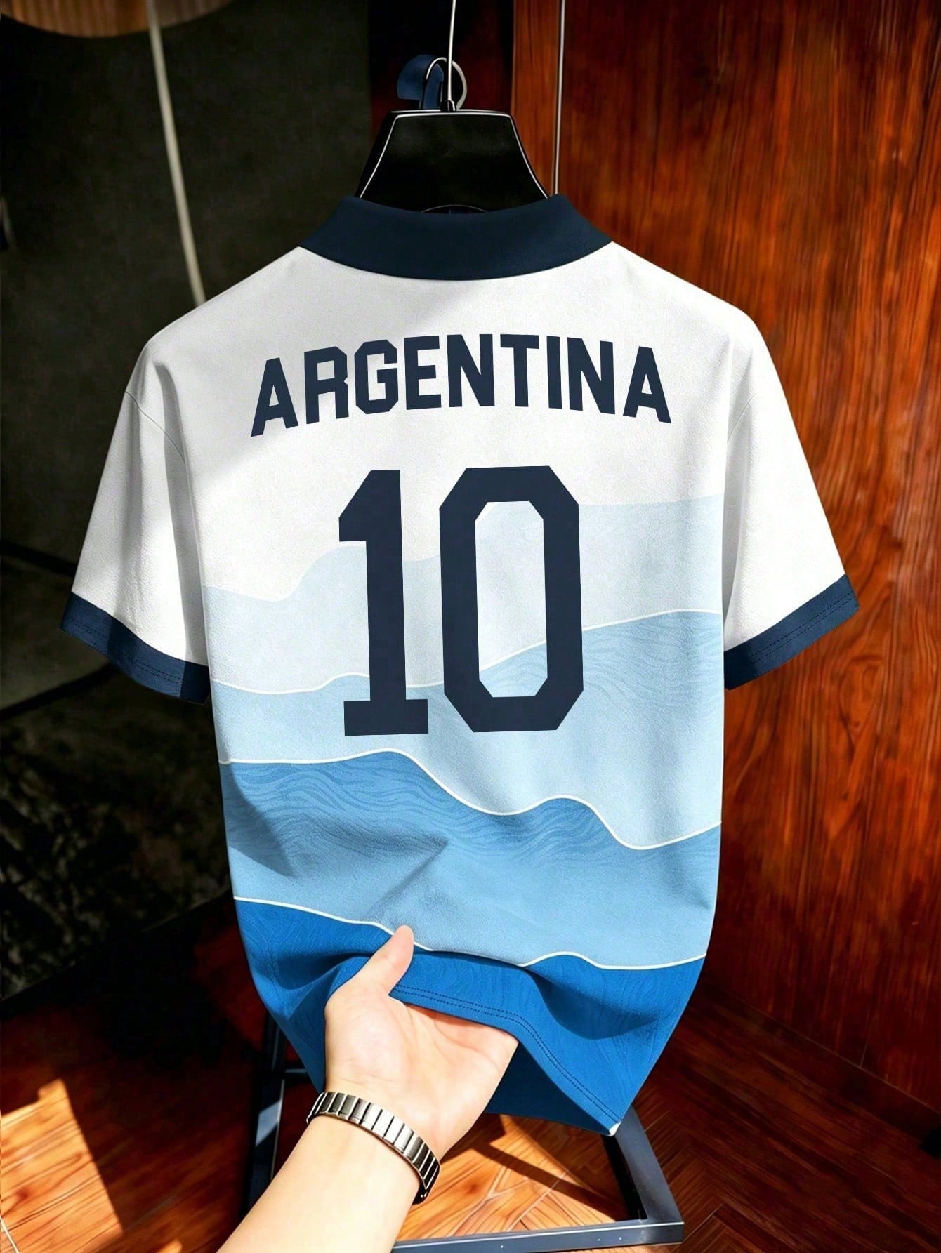 Argentina Football Jersey Polo