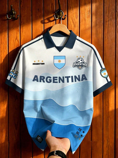 Argentina Football Jersey Polo