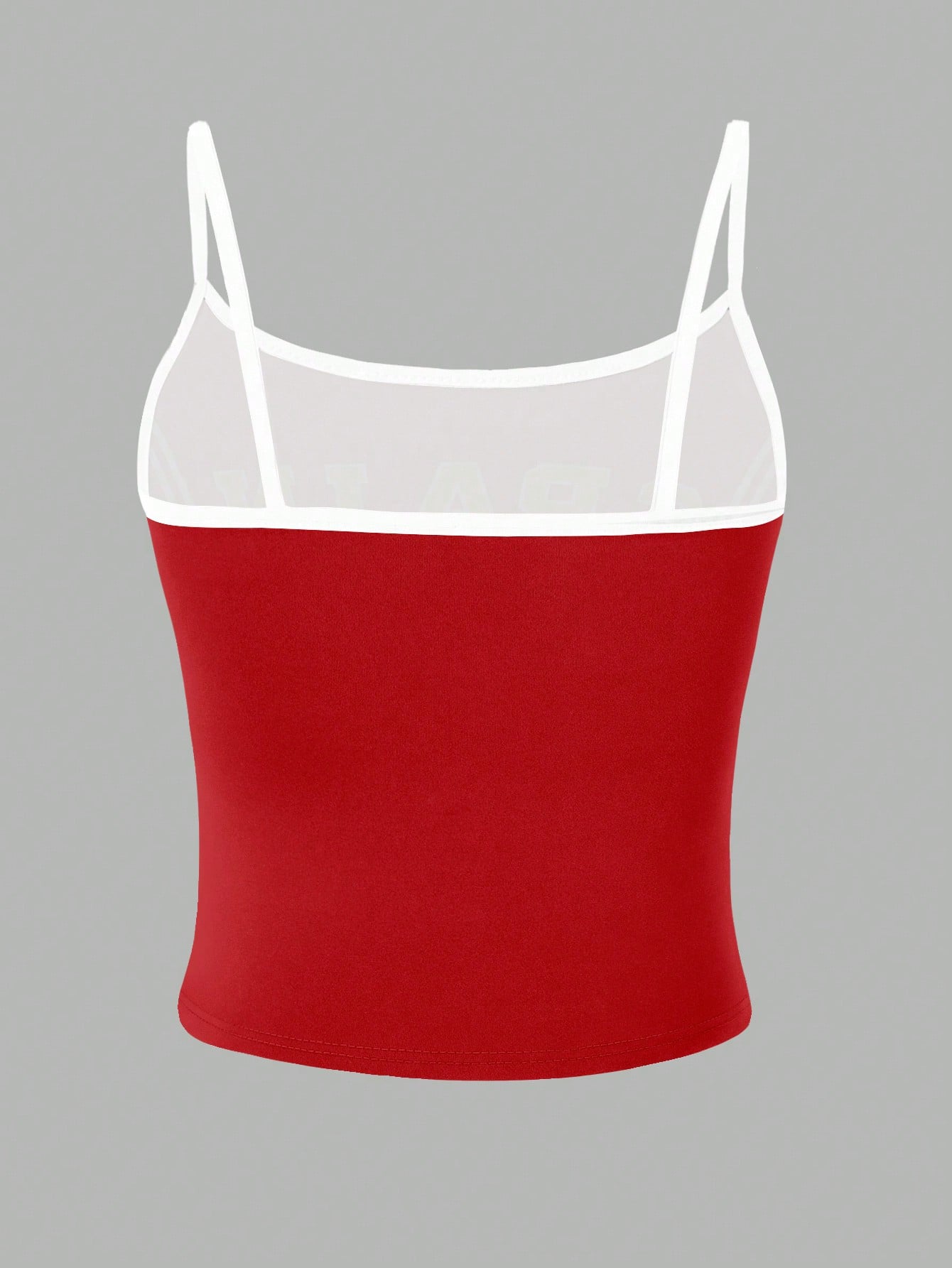 Women Y2K Spain Letter Graphic Camisole Top