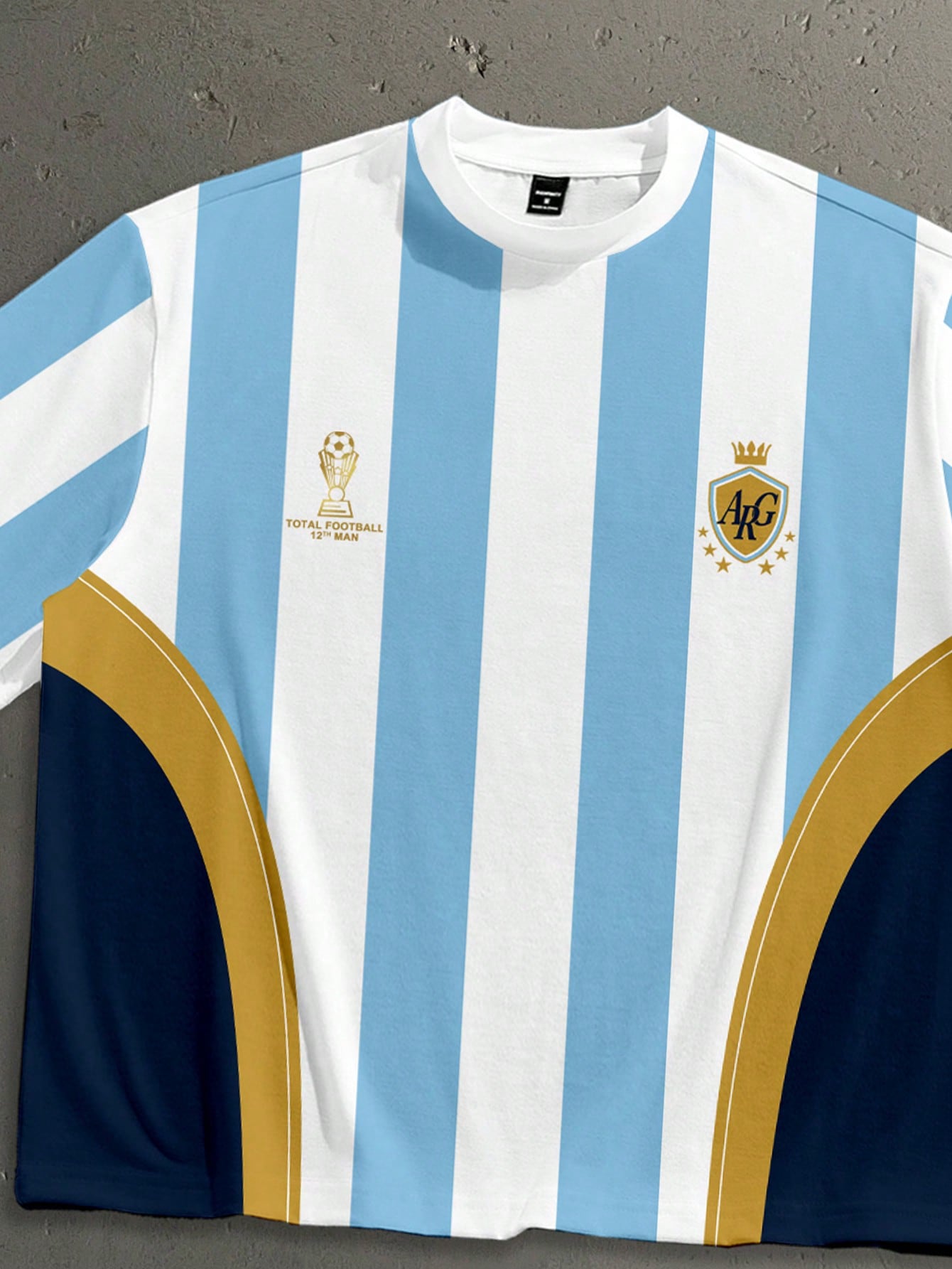 Argentina World Cup T-Shirt Drop Shoulder