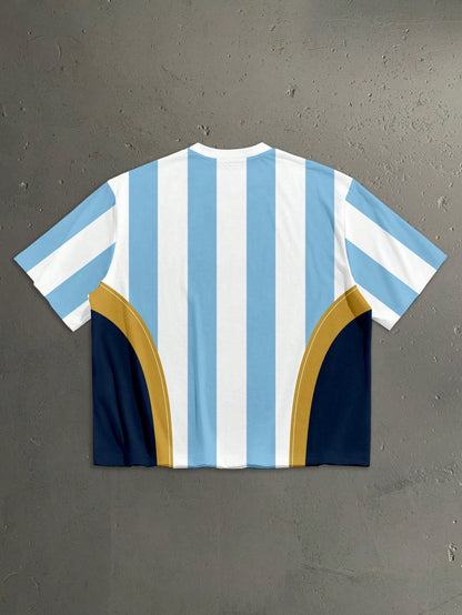 Argentina World Cup T-Shirt Drop Shoulder