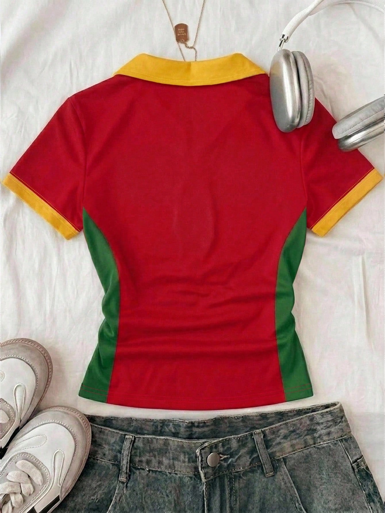Portugal Team Polo Match Day Jersey