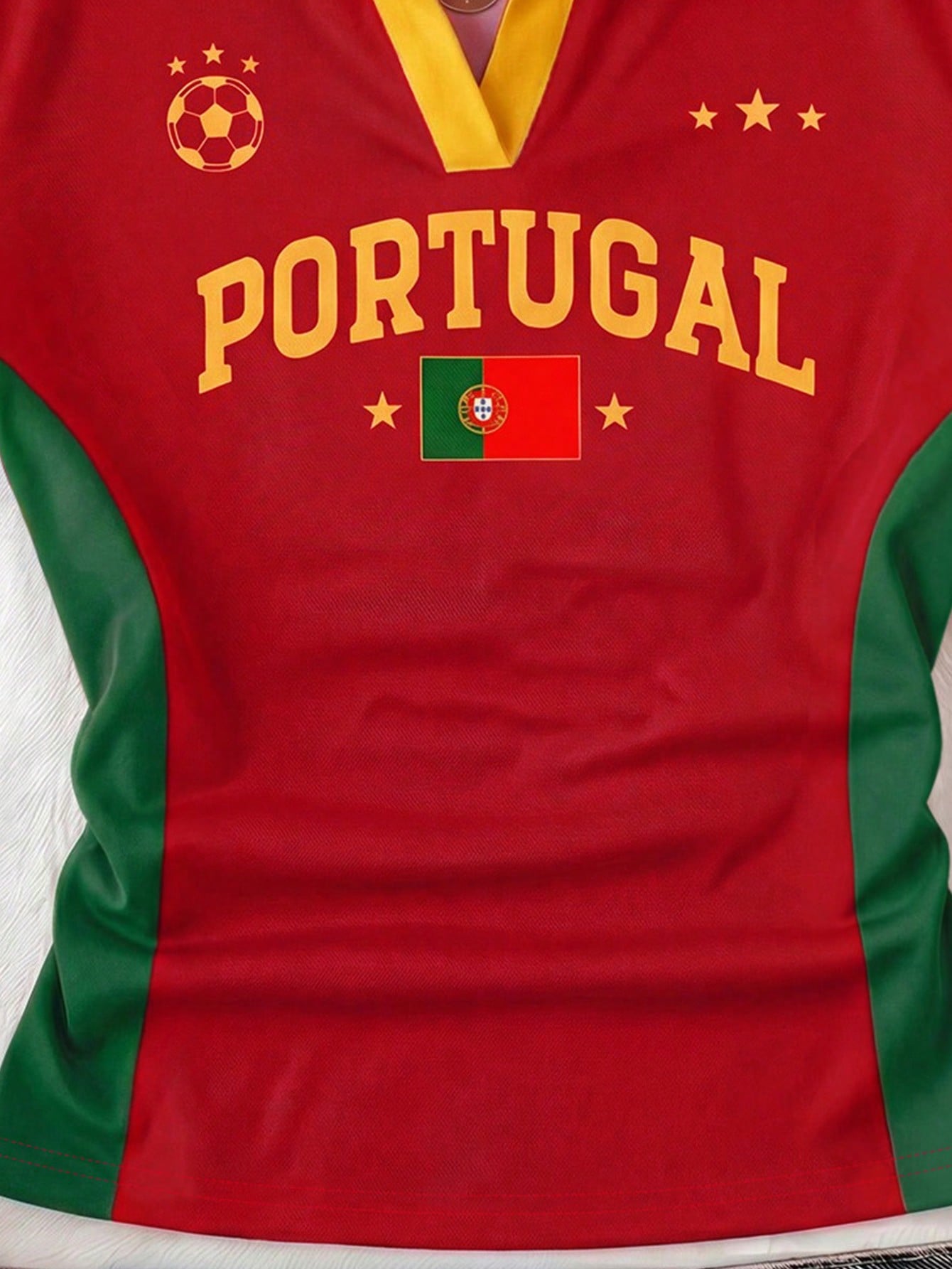 Portugal Team Polo Match Day Jersey