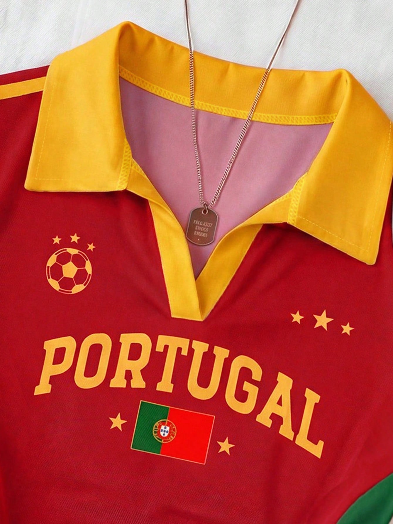Portugal Team Polo Match Day Jersey