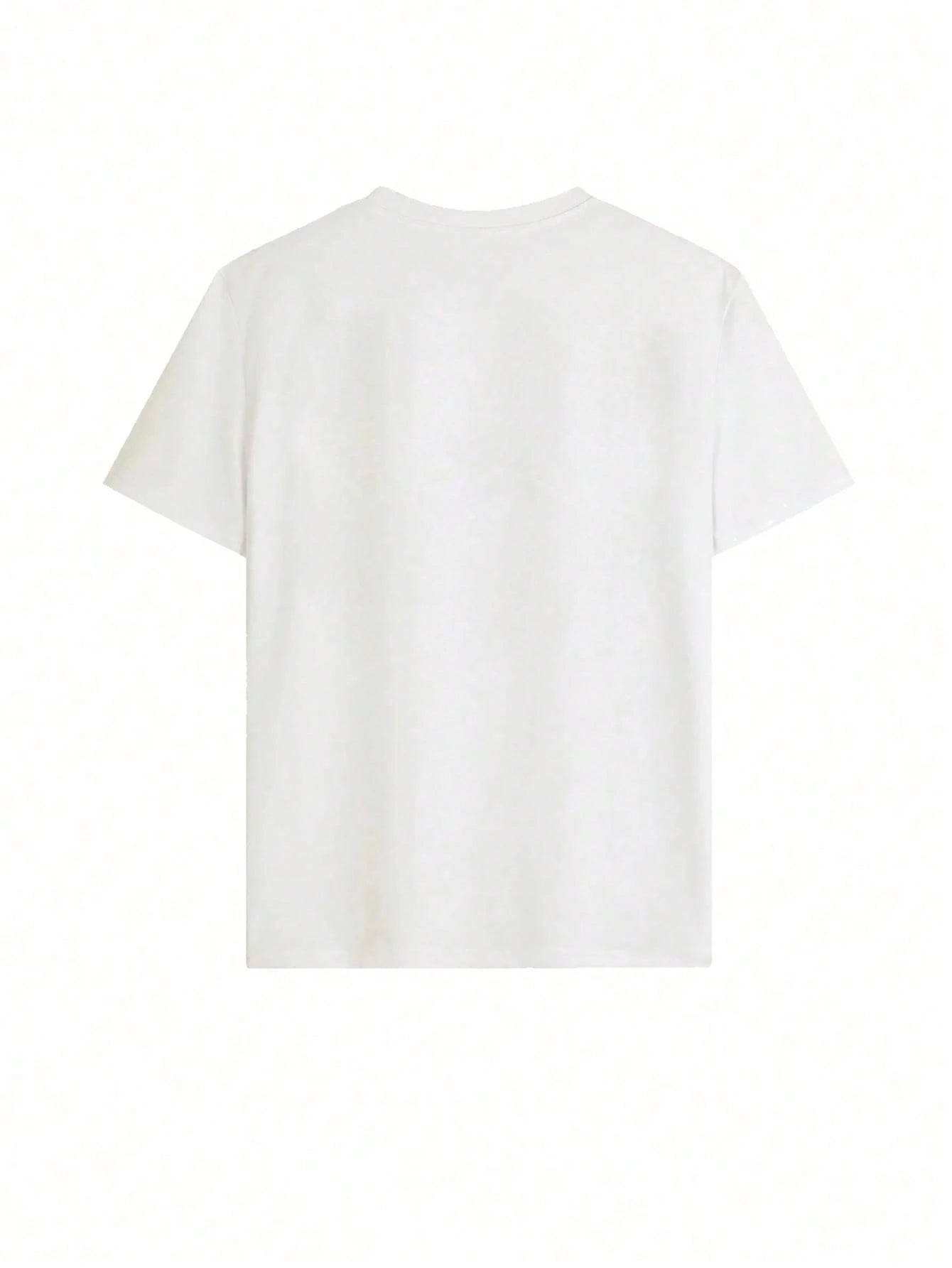 Women Retro Pumpkin Patch Print White Halloween Tee