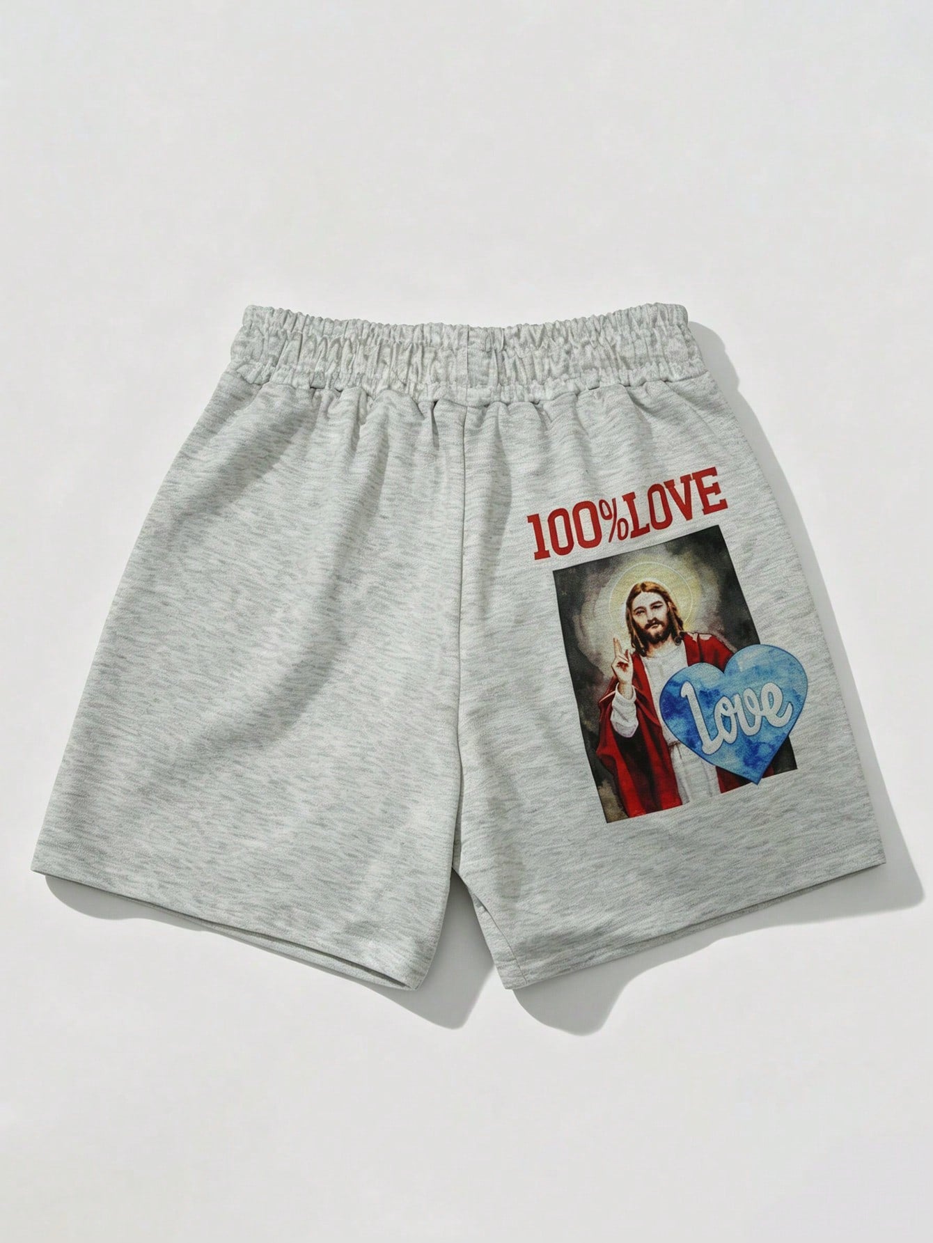 Oil Painting Print Men's Casual Beach Shorts