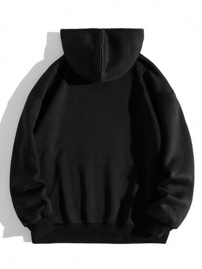 Harajuku Star Graphic Long Sleeve Hoodie