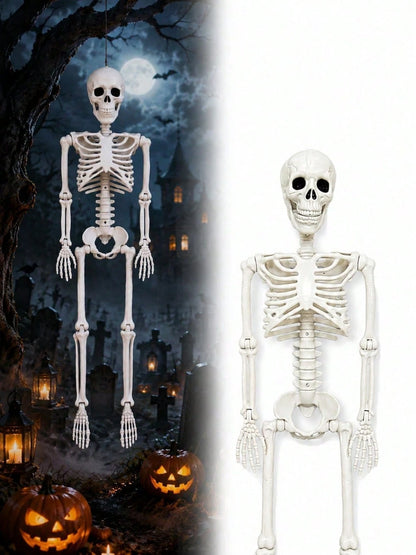 Movable Joint Plastic Skeleton Halloween Prop