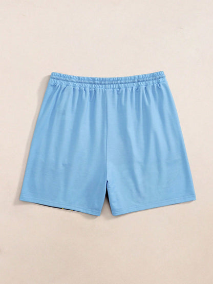 Men's SpongeBob SquarePants Cartoon Beach Shorts
