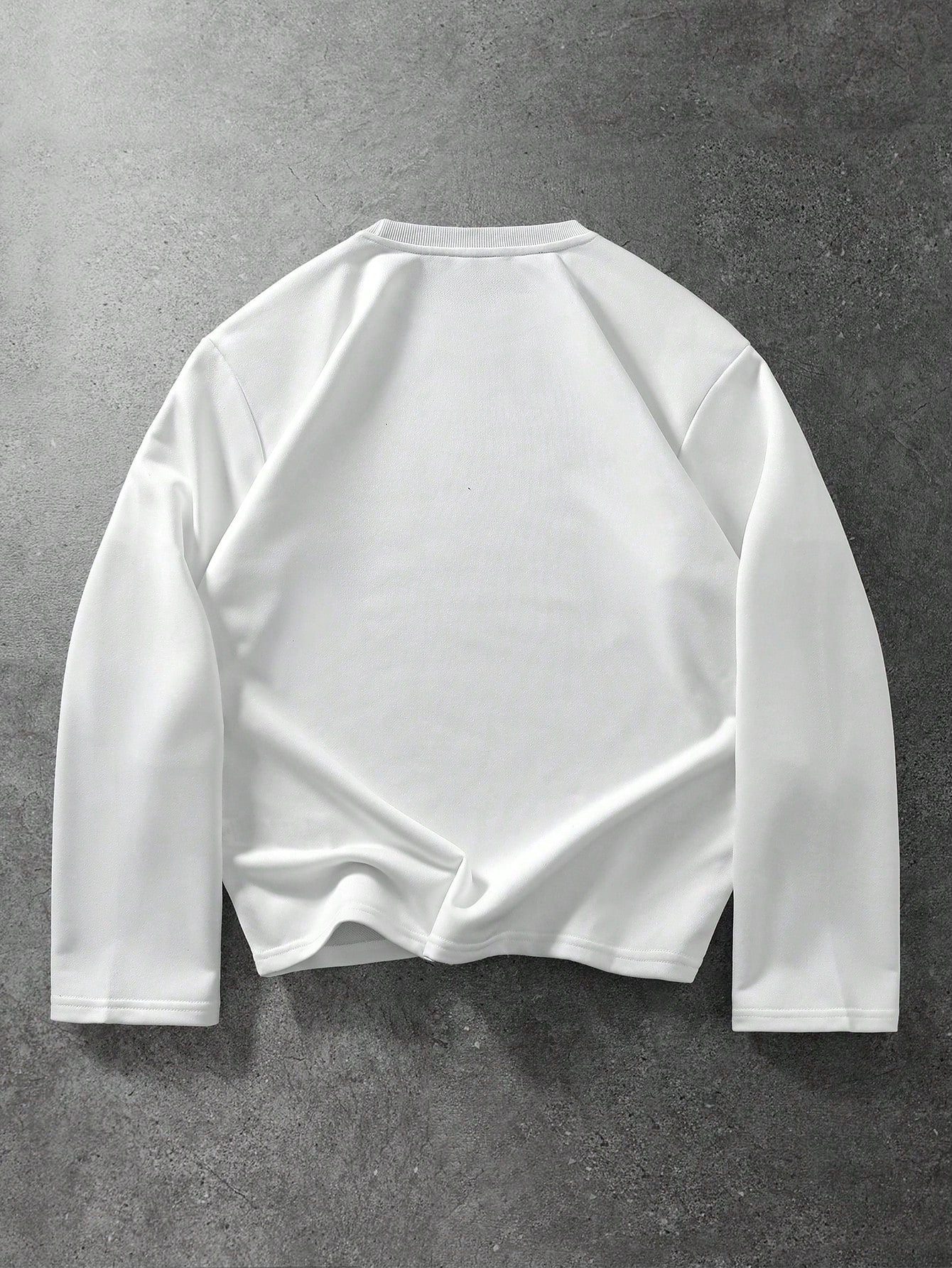 Street Life Men Character Graphic Long Sleeve Tee