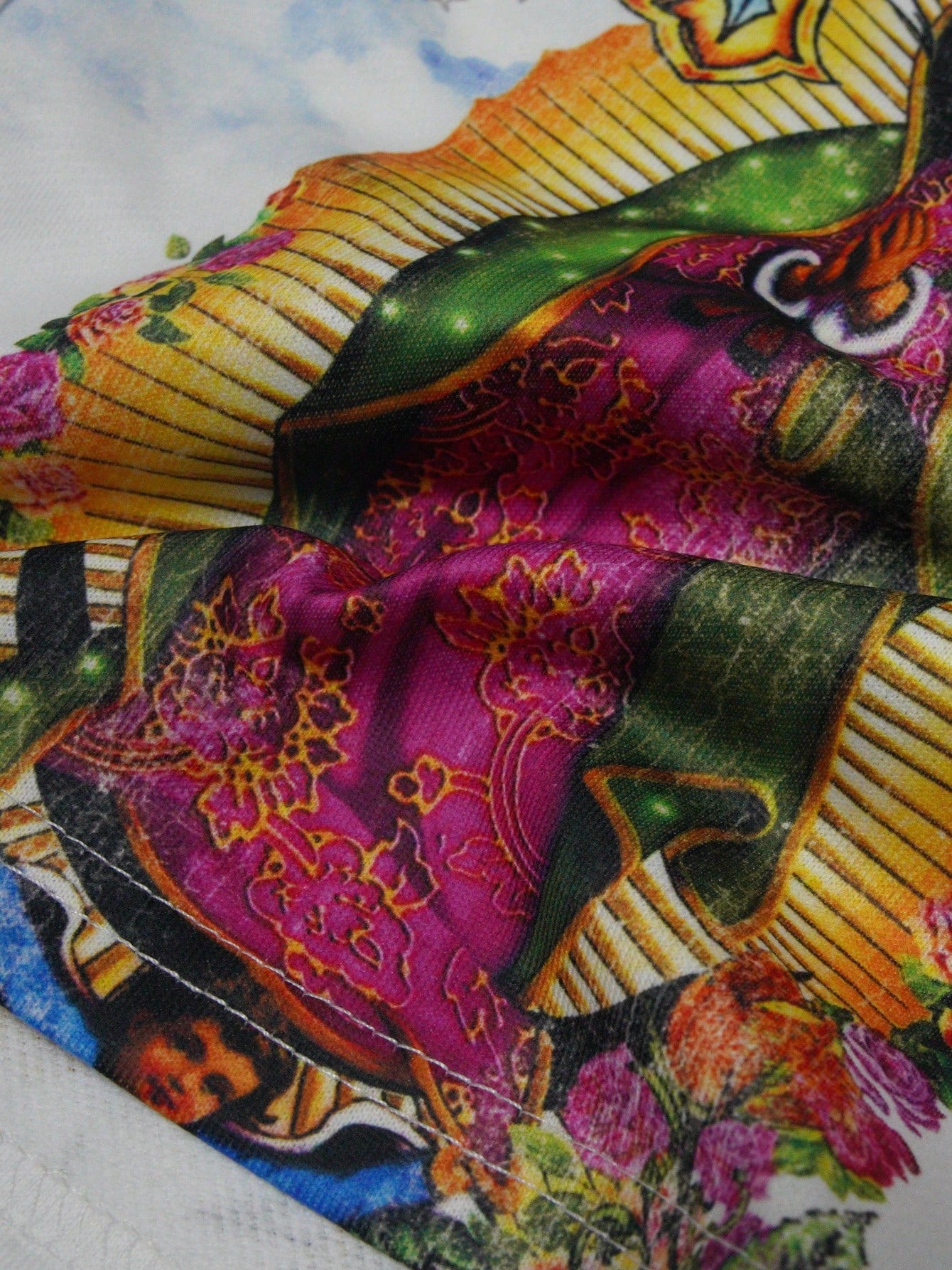 Oil Painting Digital Print Men Casual Shorts