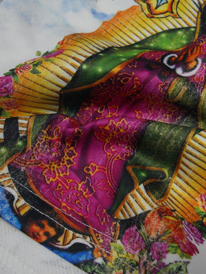 Oil Painting Digital Print Men Casual Shorts
