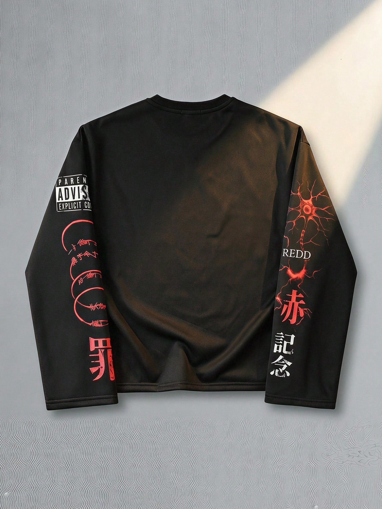 Street Life Loose Fit Men's Printed Long Sleeve Tee