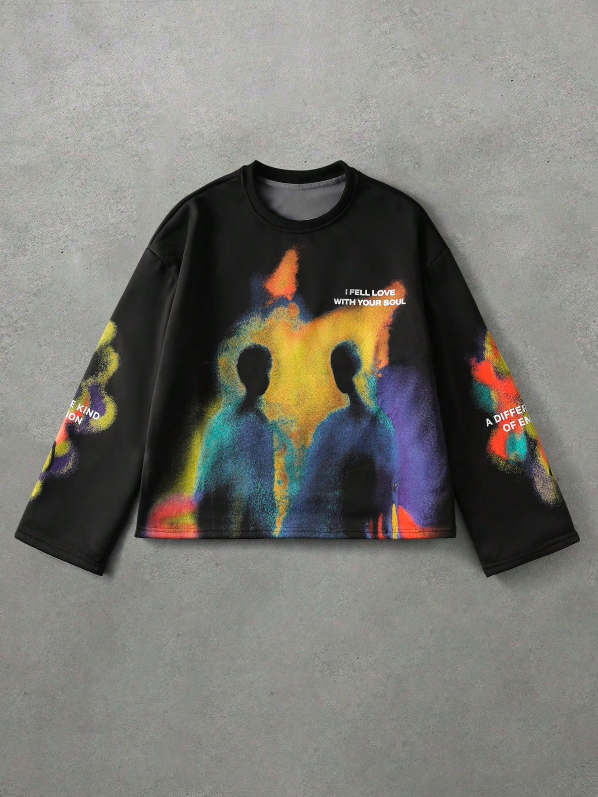Street Life Loose Fit Men's Printed Long Sleeve Tee