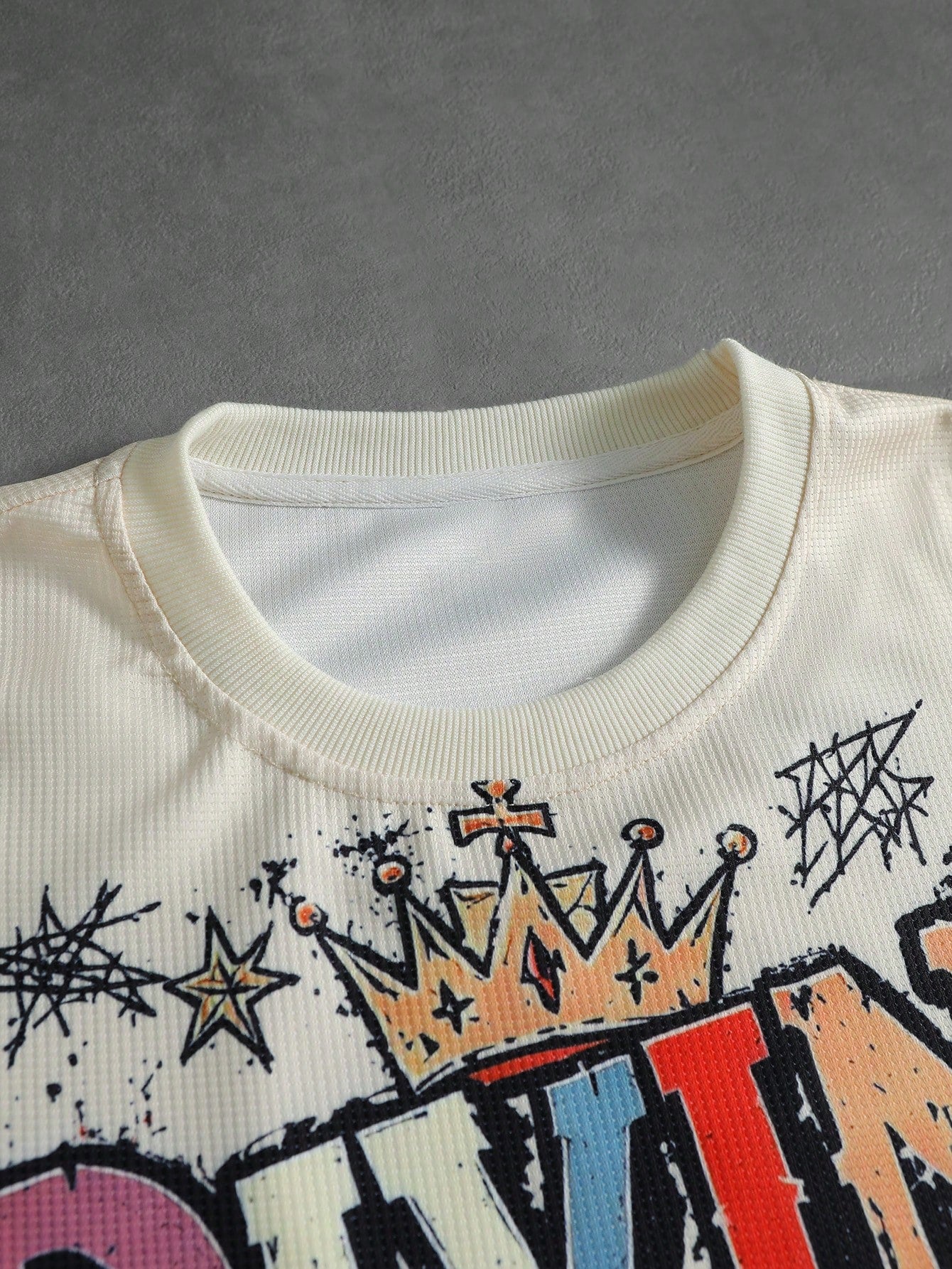 Men Printed Vintage Streetwear Tee