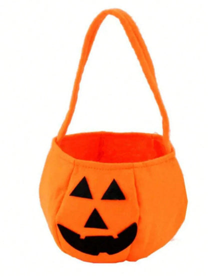 Women Halloween Pumpkin Cape Set With Headband