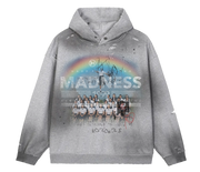 Detention Faded Distress Hoodie