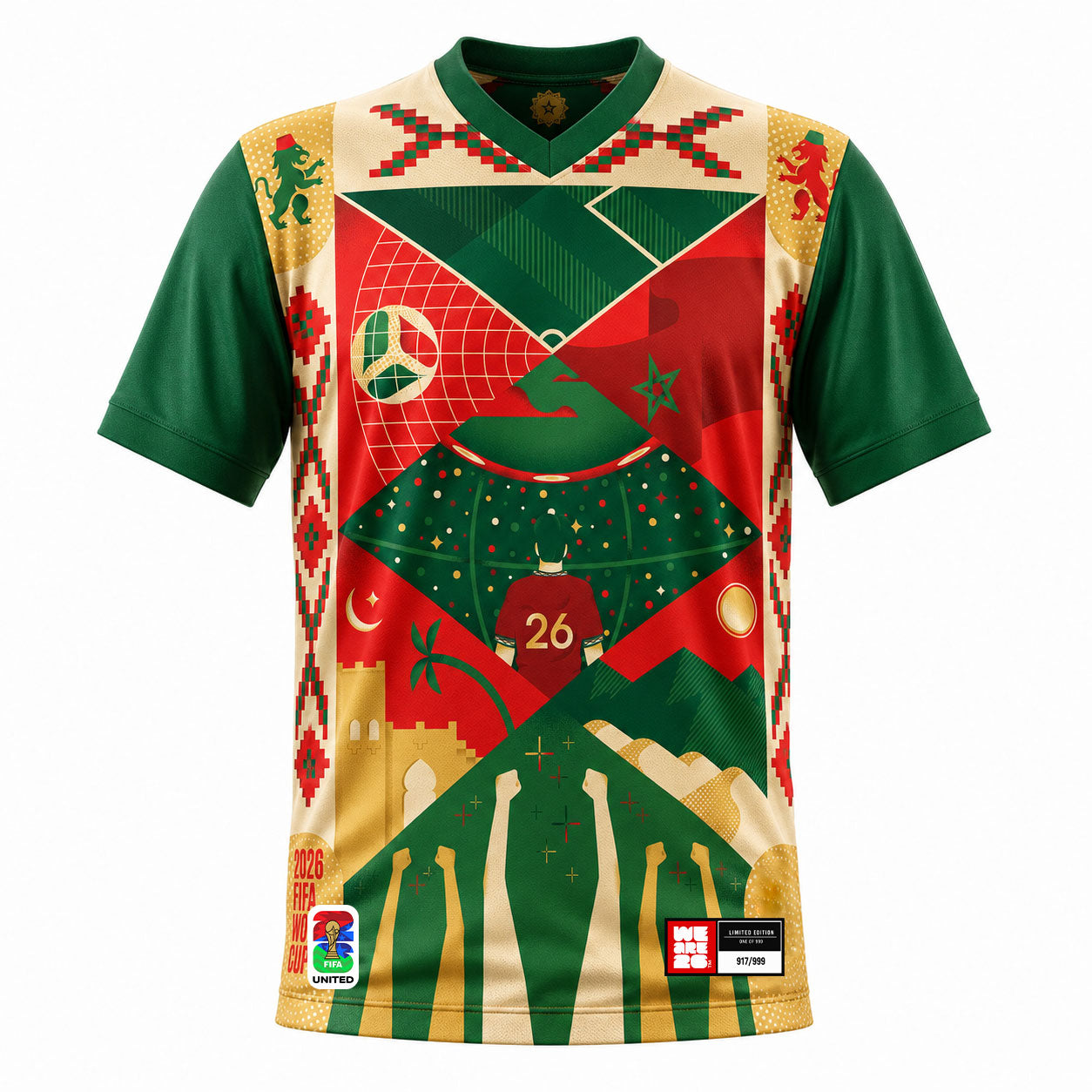 Moroccan World Cup 2026 Collection Jersey