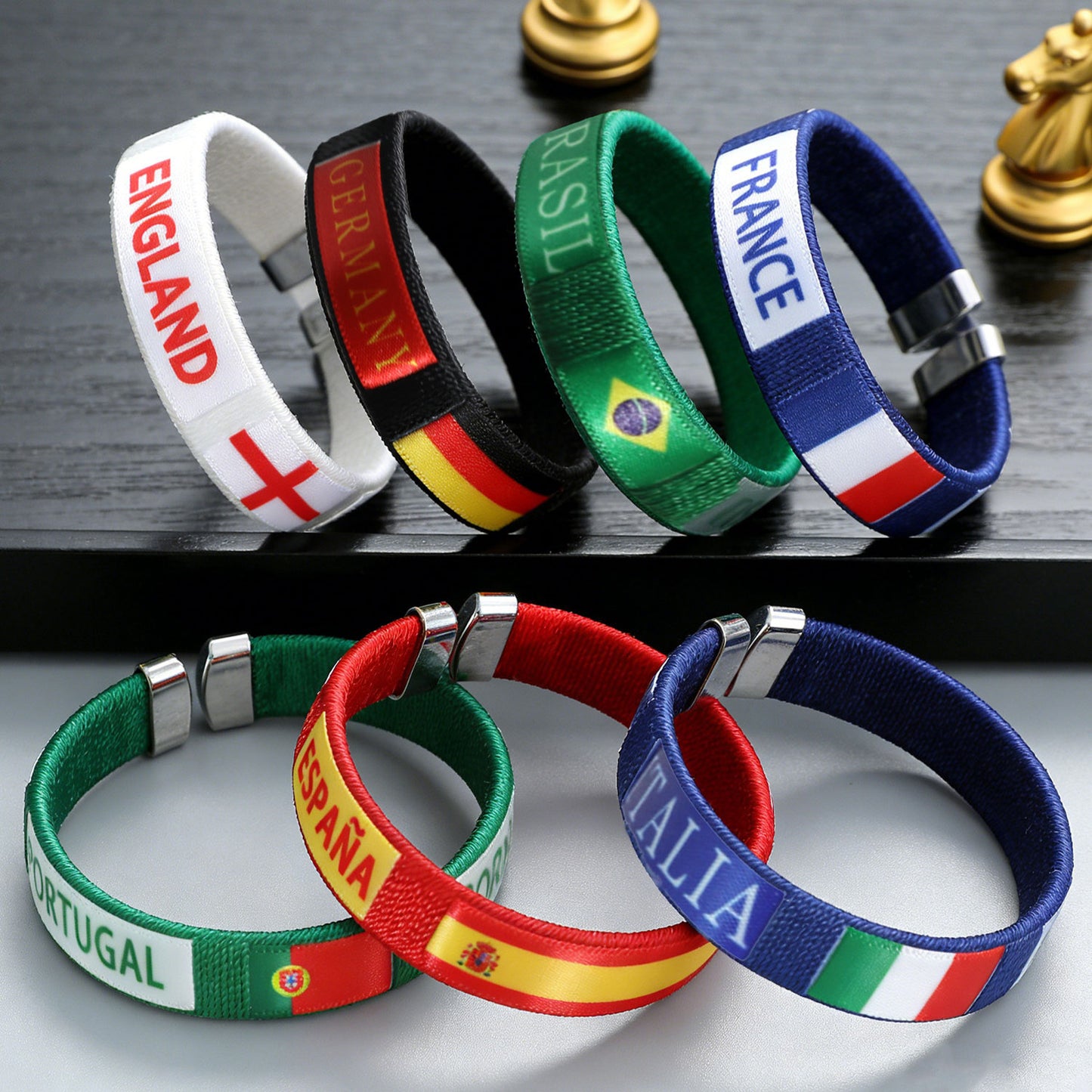 2026 World Cup National Bracelets